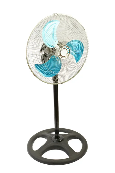 A large floor fan isolated — Stock Photo, Image
