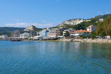 Yaz cityscape balçık
