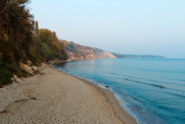 Sonbahar sahil şehir Varna Bulgaristan