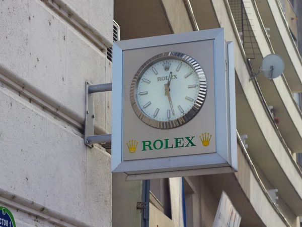 Rolex watch store in Bucharest — Stock Photo, Image