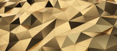 Soyut altın düşük polyester yüzey arkaplanı