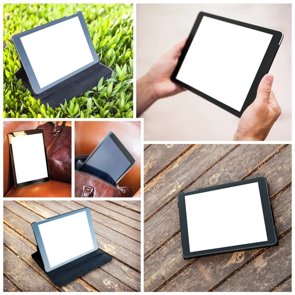 Digitales Tablet-Computer-Set — Stockfoto