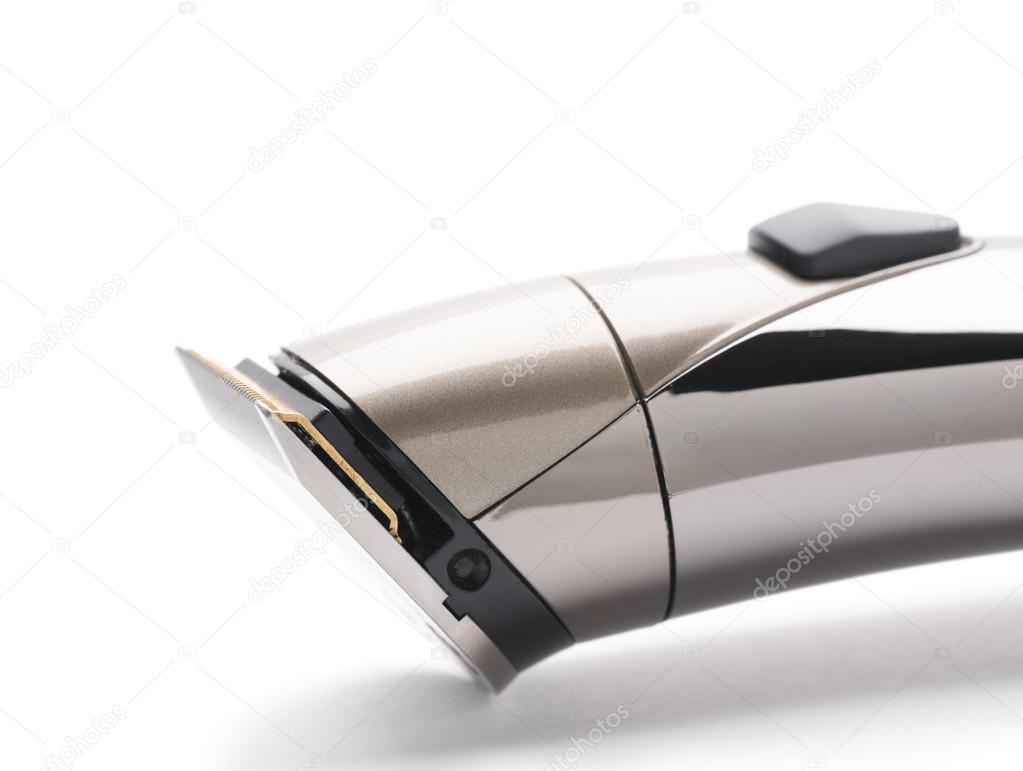 Electric hair clipper isolated