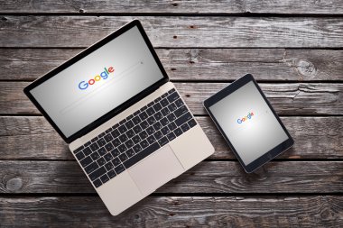 Macbook ve ipad yeni Google logo