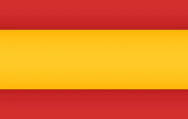 Hiszpania flag — Wektor stockowy