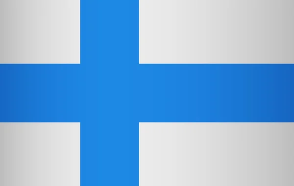 Finlande Drapeau — Image vectorielle