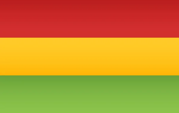 Bolivya bayrağı — Stok Vektör