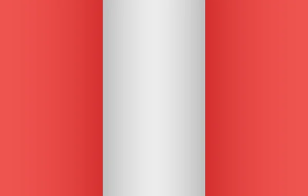 Peru-Flagge — Stockvektor