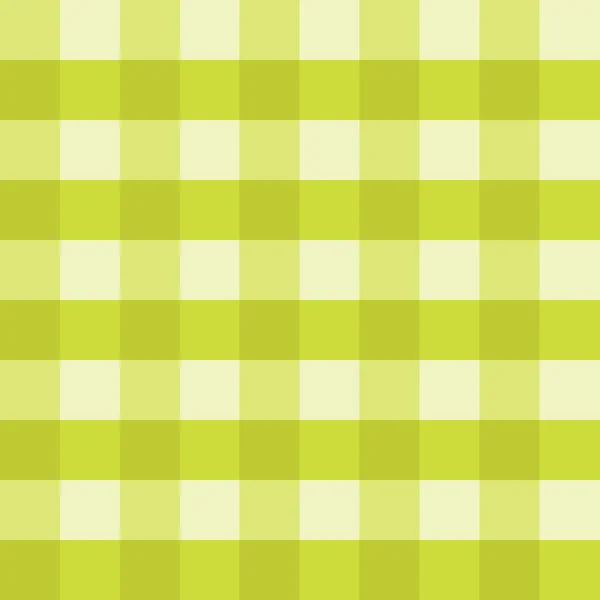 Groene geruite naadloze patroon — Stockvector