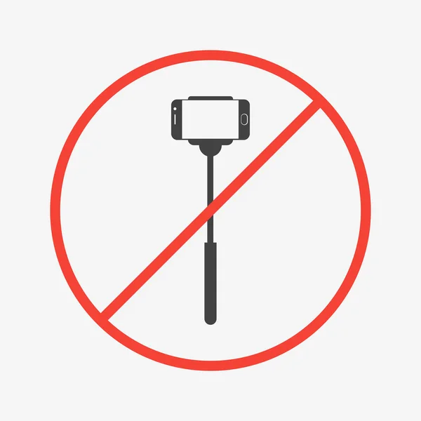 No selfie palos icono — Vector de stock