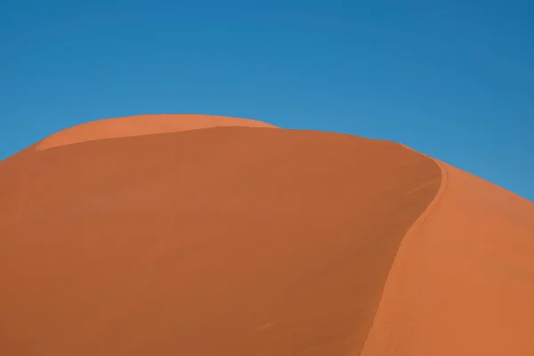 Dune Masywna Czerwona Wydma Pustyni Namib Sossusvlei Namibia — Zdjęcie stockowe