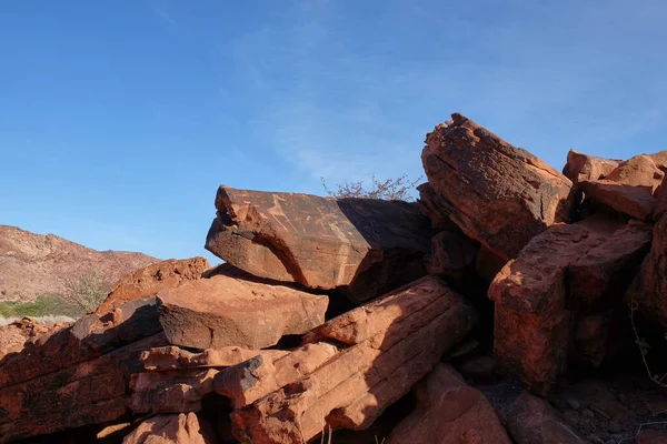 Prehistoric rock paintings, Twyfelfontein, Damaraland, Namibia