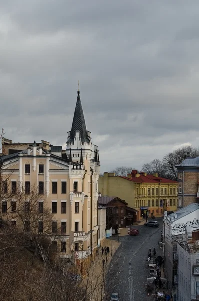 Beroemde Richard's kasteel in oude Kiev, Oekraïne — Stockfoto