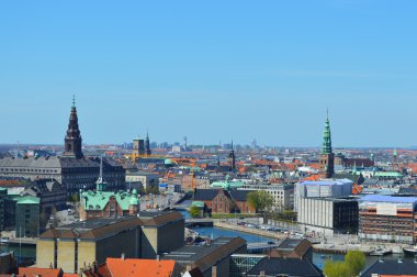 Kopenhag Üstten Görünüm