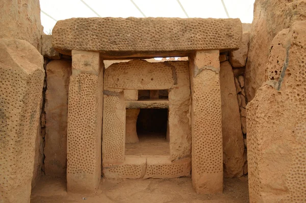 Hagar Qim templo neolítico malta — Foto de Stock