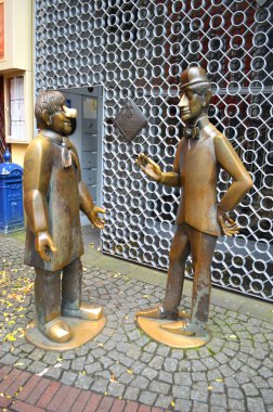 Köln'deki bronz heykel