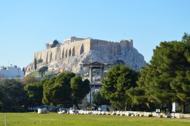 Akropolis, Atina, Yunanistan ünlü dönüm noktası