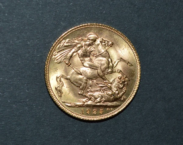 Στερλίνα Βρετανίας χρυσό 1925 — Φωτογραφία Αρχείου