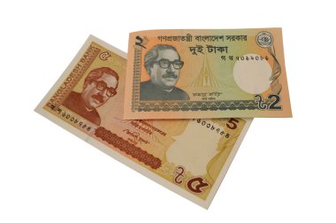 Taka Bangladeş para birimi banknot