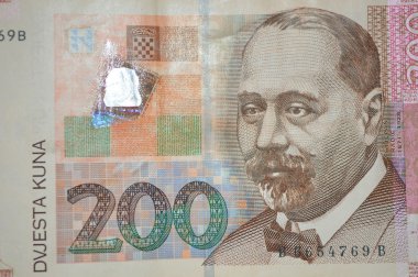 Stjepan Radic Hırvat Kunası banknot üzerinde siyasi