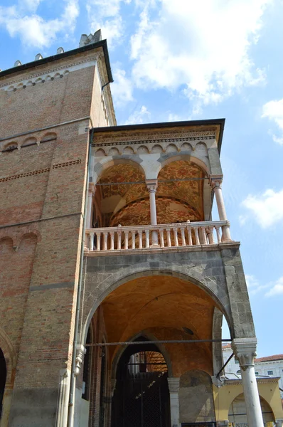 Ragione palazzo a Padova vista laterale — Foto Stock