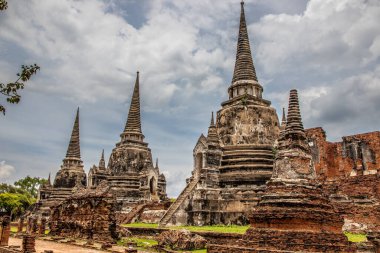 Ayutthaya Wat Phra Si Tayland Asya