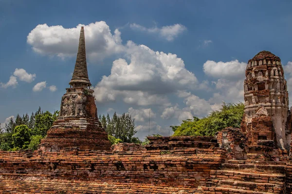 Ayutthaya Wat Mahathat Tailândia Ásia Sião — Fotografia de Stock