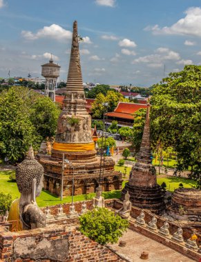 Ayutthaya Wat Yai Chaimongkhon Tayland Asya Siyam