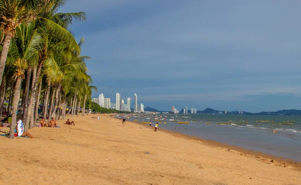 Παραλία Στην Pattaya Ταϊλάνδη — Φωτογραφία Αρχείου