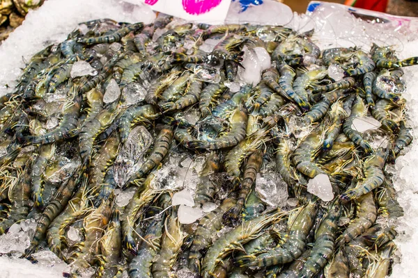 Mercado Frutos Mar Naklua Perto Pattaya — Fotografia de Stock