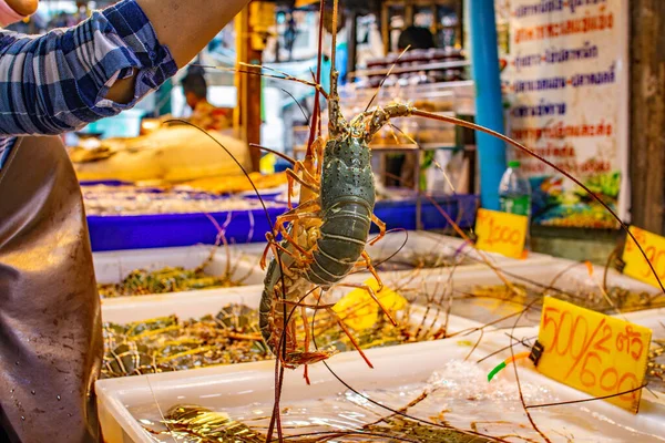 Mercado Frutos Mar Naklua Perto Pattaya Tailândia — Fotografia de Stock