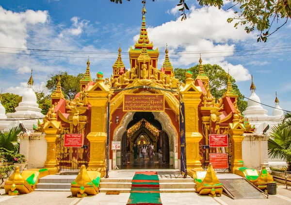 Pagoda Mandalay Myanmar Antes Birmania — Foto de Stock