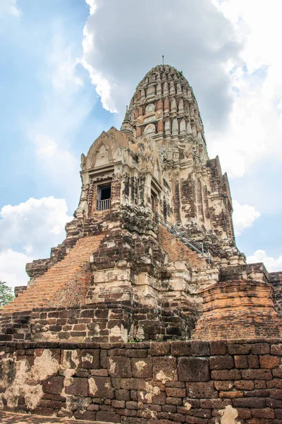 Wat Ratchaburana Ayutthaya Thailand Asia — Stock Photo, Image