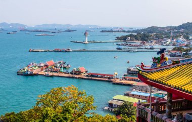 Koh Sichang bölgesi Chonburi Tayland Asya