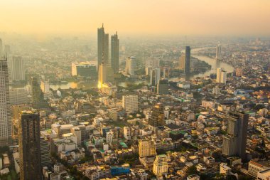 Bangkok 'un manzarasına bak