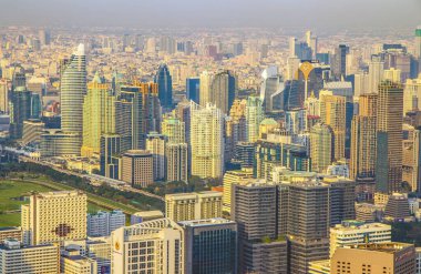 Bangkok 'un manzarasına bak