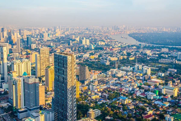Vista Paisaje Urbano Bangkok — Foto de Stock