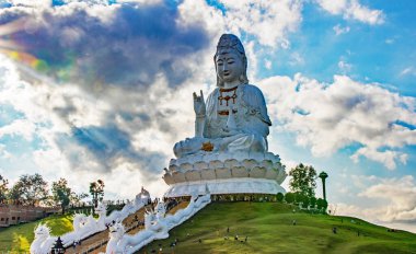 Wat Huay Plakang Tayland 'ın kuzeyindeki Chiang Rai' de