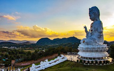 Wat Huay Plakang in Chiang Rai North of Thailand clipart