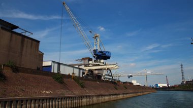 iç liman Duisburg Almanya Avrupa