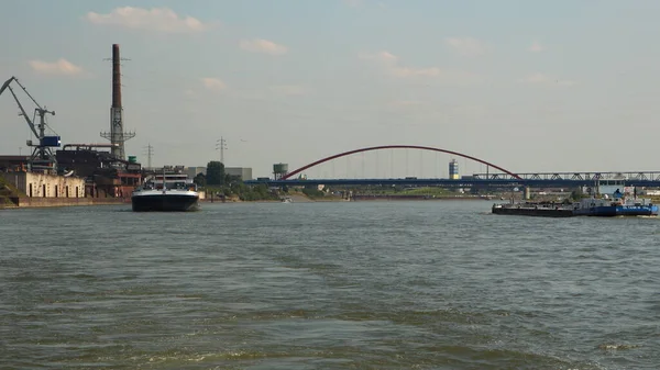 Port Intérieur Duisburg Allemagne Europe — Photo