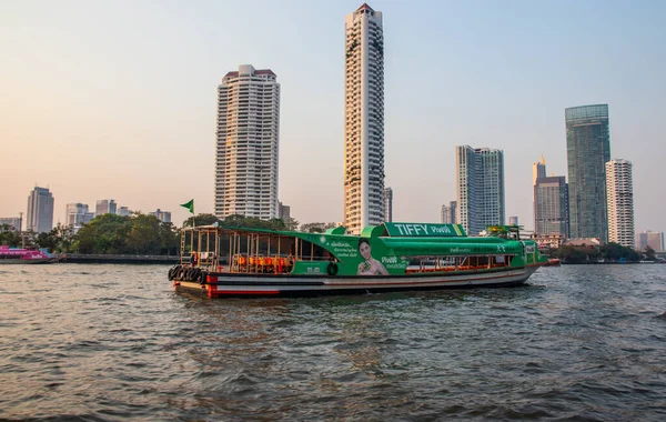 Bangkok Thailand Southeast Asiatraveling Chao Phraya River Part Educational Tour — Stock Photo, Image