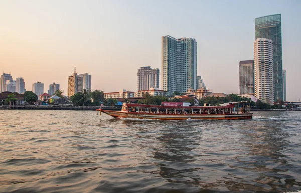 Bangkok Thailand Southeast Asiatraveling Chao Phraya River Part Educational Tour — Stock Photo, Image