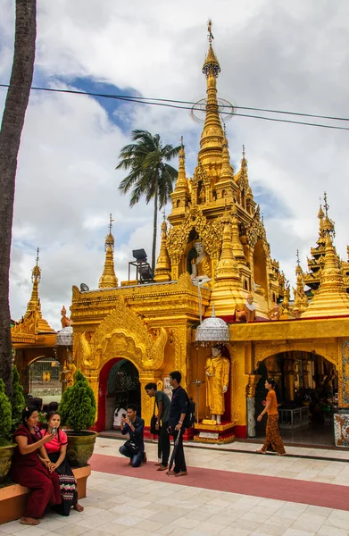 Kyauktan Township Yangon Region Myanmar Barma Asia Visit Kyauktan Pagoda — Stock fotografie