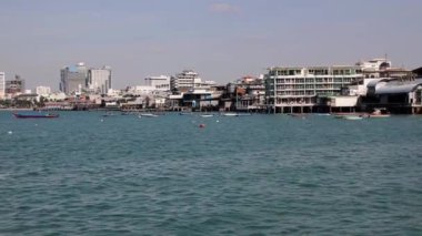 Pattaya Bölgesi Chonburi Tayland Asya, şehrin manzarasına bakın.