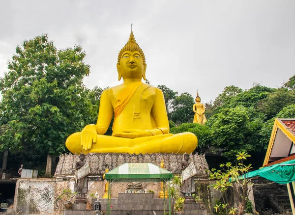 Estatua Buda Una Isla Tailandesa Tailandia Asia — Foto de Stock