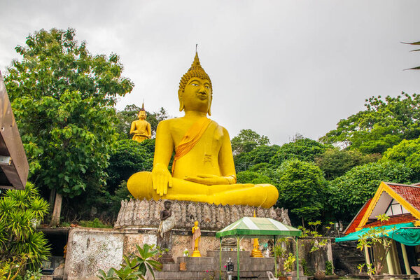 A Buddha Statue on a Thai Island  Thailand Asia