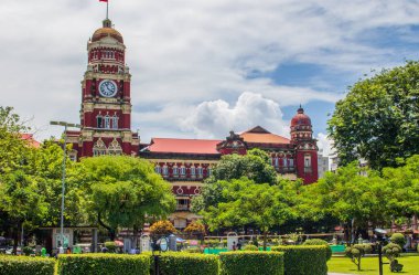 Yangon Myanmar AsiaZiyareti, Burma28.Ocak 2021 'den önce Myanmar' ın en büyük şehri.
