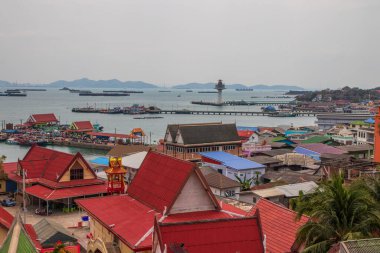 Tayland Adası Koh Sichang Tayland Körfezi Asya