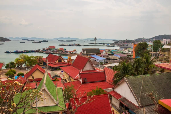 Tayland Adası Koh Sichang Tayland Körfezi Asya